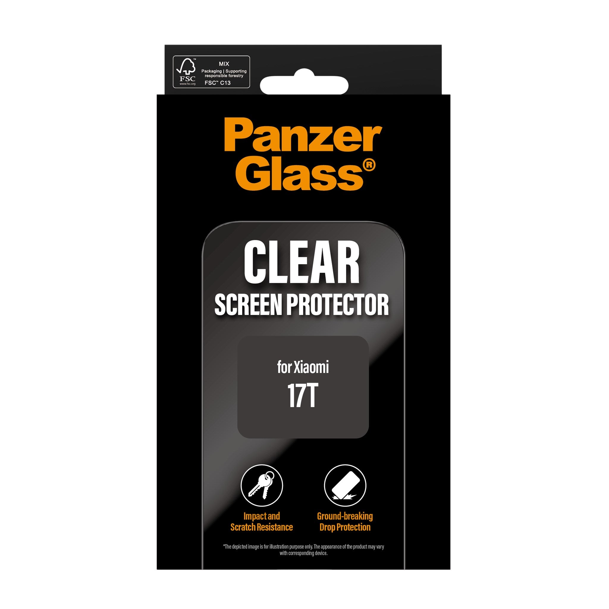 PanzerGlass® Displayschutz Xiaomi 17T | Ultra-Wide Fit
